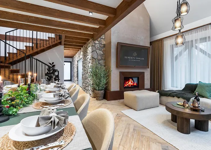 Serenity Skalka & Wellness Шале Кремница